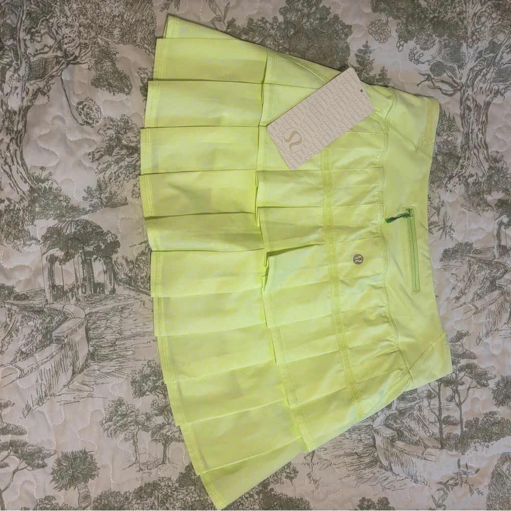 NWT Lululemon 6 Tall Pace Setter Women's Faded Zap Petit Dot tennis run Skirt - Picture 4 of 16